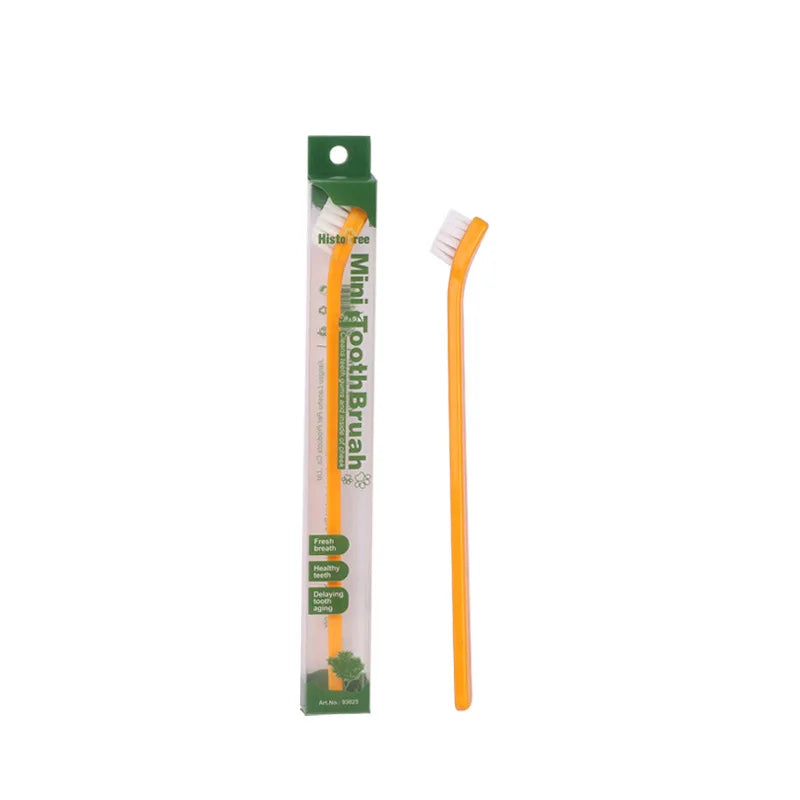 Dog Toothbrush Micro Head 360° Teeth Cleaning Tool for Small Dogs & Cats