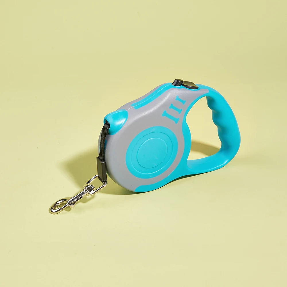 Retractable Dog Leash, 3M 5M Nylon Lead for Dogs & Cats