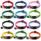 Reflective Cat Collar with Bell, Adjustable Breakaway 2-Pack