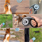 Retractable Dog Leash – 3M/5M Nylon Lead for Outdoor Walking