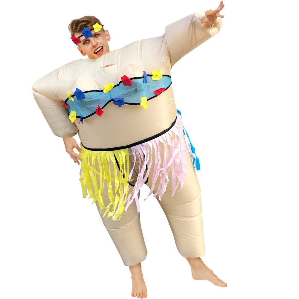 Cosplay T-REX Dinosaur Inflatable Costume Party Costumes Fancy Mascot Anime Halloween Costume For Adult Kids Dino Cartoon