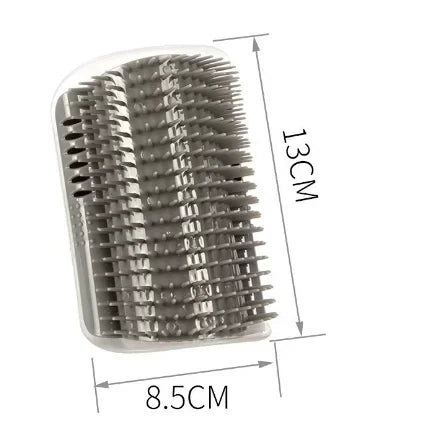 Cat Self Groomer With Catnip Cats Wall Corner Massage Comb Brush Rubs The Face With A Tickling Soft Comb Pet Grooming Supply