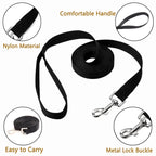 Long Dog Training Leash – Nylon Lead for Outdoor Walking