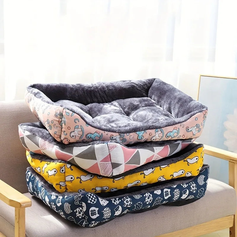 Pet Dog Bed – Soft Winter Sofa Mat for Small, Medium & Large Dogs