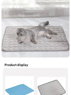 Pet Cooling Mat for Cats & Small Dogs, Summer Sleeping Pad