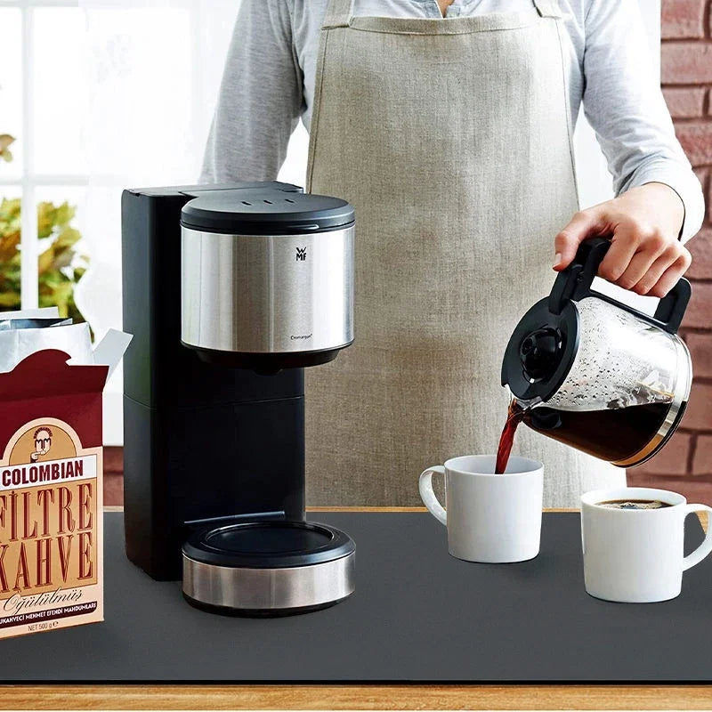 1pc Coffee Maker Mat For Kitchen Counter Protector Rubber Padded Absorbent Dish Drying Mat Super Anti-slip Bar Mat