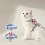 Cat Harness and Leash Set – Adjustable Breathable Vest