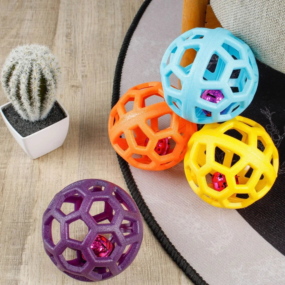 Dog Chew Ball – Rubber Teeth Cleaning Toy for Dogs