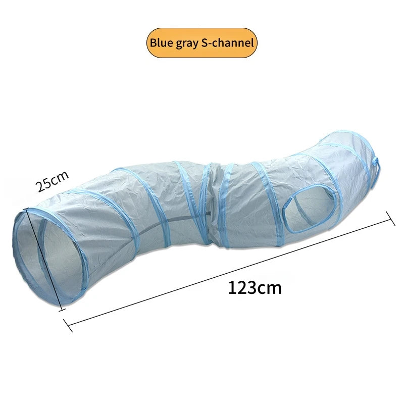 Foldable Cat Tunnel Interactive Indoor Toy