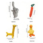 Rope Dog Toy, Knotted Chew Toy for Small & Medium Dogs