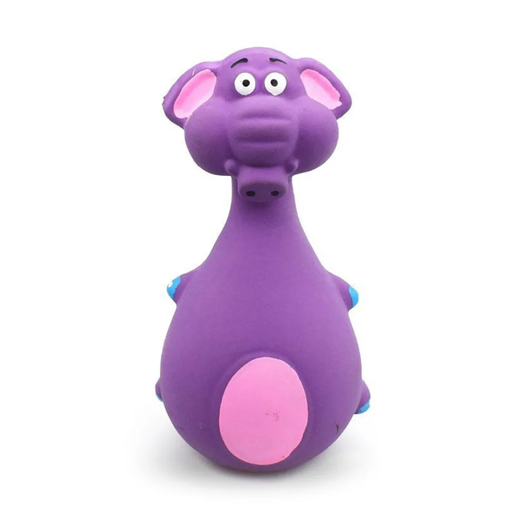 Dog Squeaky Chew Toy – Rubber Dental Toy for Dogs