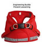 Cat Harness and Leash Set – Adjustable Reflective Mesh Vest