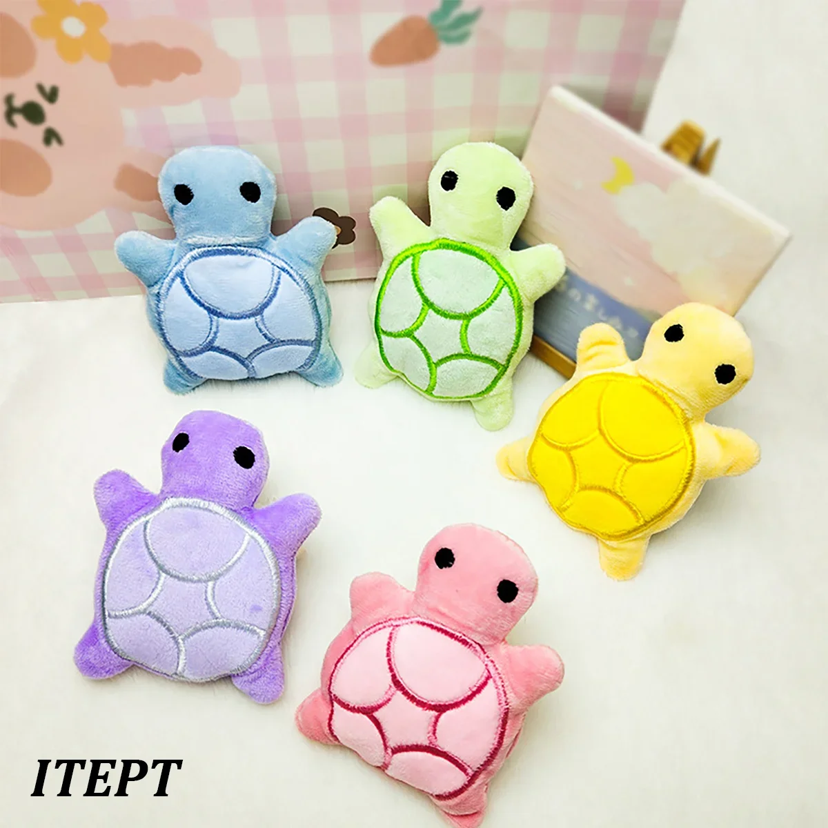 Puppy Chew Toy Mini Fleece Plush Teething Dog Toy