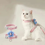 Cat Harness and Leash Set – Adjustable Breathable Vest