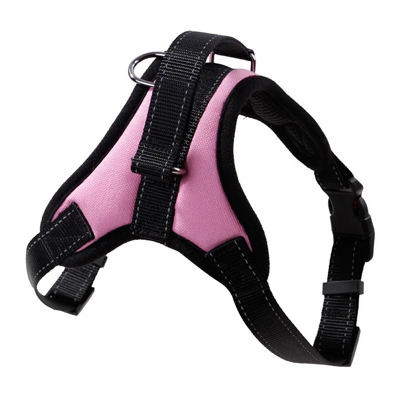 Dog Harness Vest – Padded Reflective Adjustable