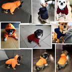 Winter Dog Hoodies Sweatshirt Jacket for Small and Medium Dog Pet Coat Puppy Clothes Chihuahuas Bulldog Costume Puppy Pet Autumn