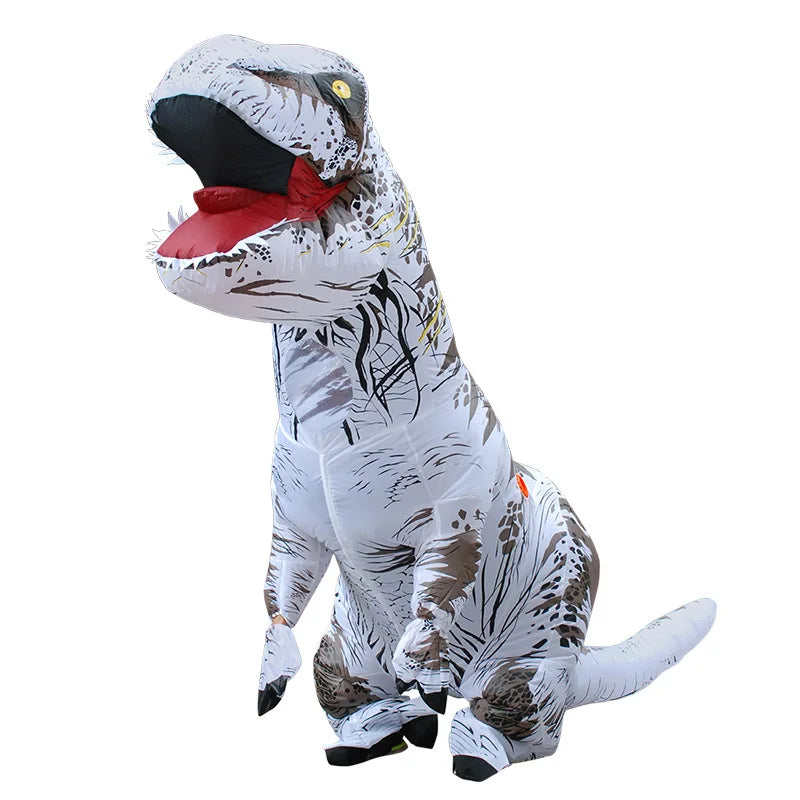 Cosplay T-REX Dinosaur Inflatable Costume Party Costumes Fancy Mascot Anime Halloween Costume For Adult Kids Dino Cartoon