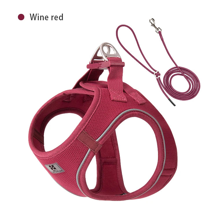 Cat Harness and Leash Set – Reflective Adjustable Vest