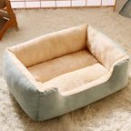 Plush Cat Bed Soft Cushion Pet Bed for Cats & Small Dogs