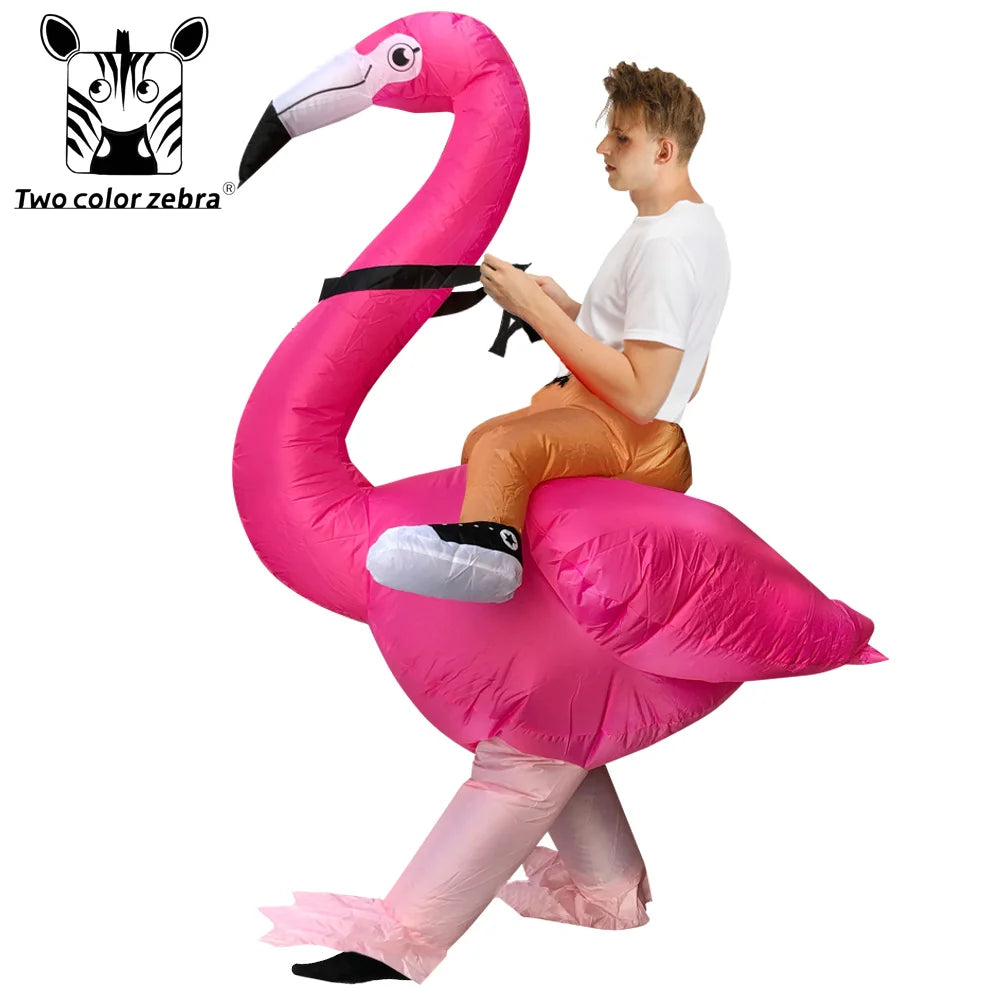 Cosplay T-REX Dinosaur Inflatable Costume Party Costumes Fancy Mascot Anime Halloween Costume For Adult Kids Dino Cartoon