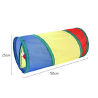 Cat Tunnel Foldable Cloth Interactive Play Toy for Kittens