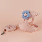 Cat Harness and Leash Set Adjustable Breathable Kitten Harness