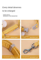 Cat Harness and Leash Set Adjustable Bee Design for Walking