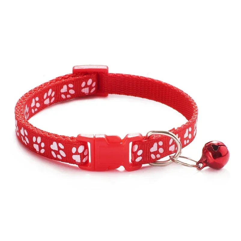 Cat Collar With Bell – Adjustable Colorful Collar for Kittens