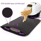 Cat Litter Mat – Double Layer Waterproof Litter Box Mat
