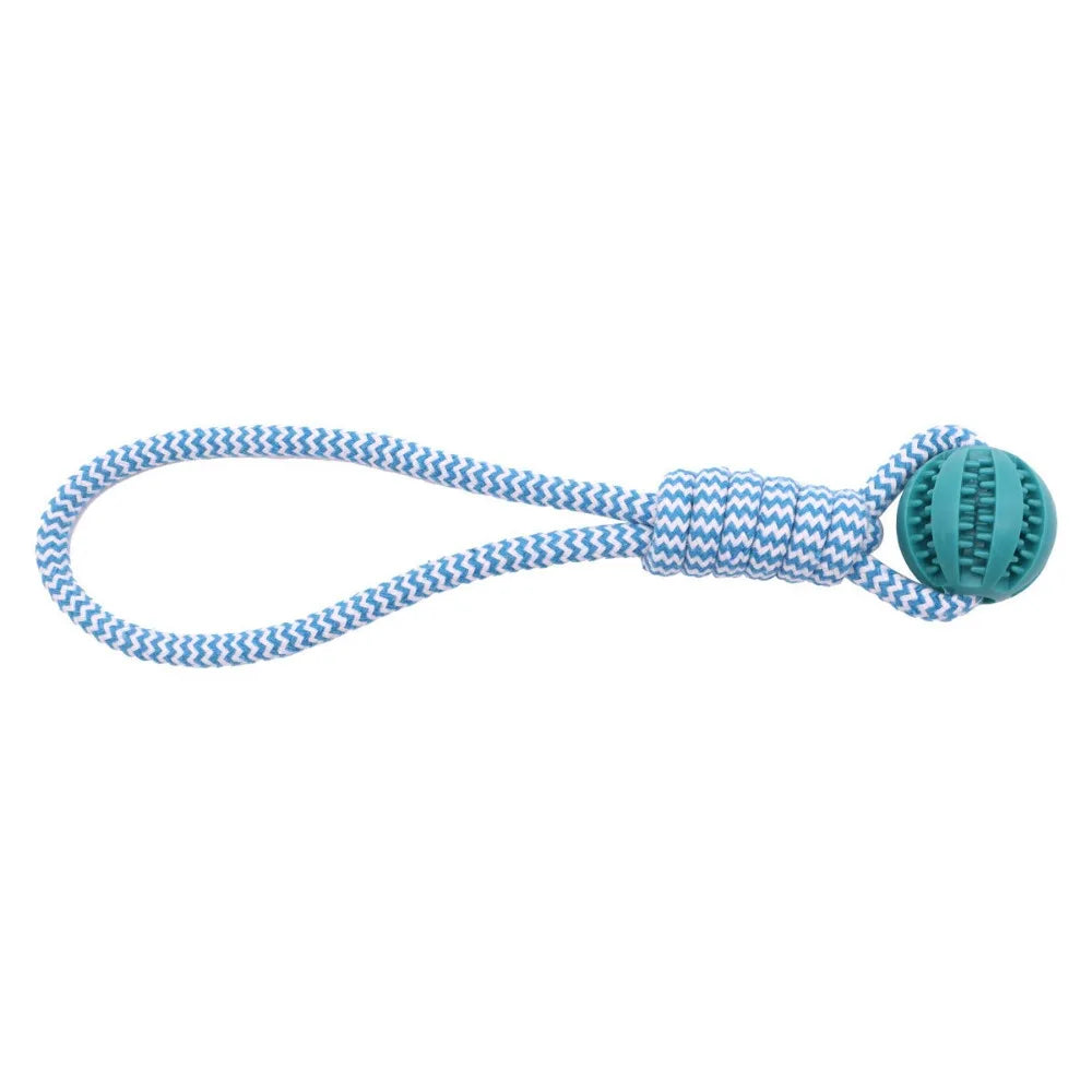 Dog Chew Ball – Rubber Teeth Cleaning Toy for Dogs