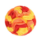 Pet Snuffle Ball for Dogs, Interactive Foraging Puzzle Toy, Colorful Nose Work Training Ball, Slow Feeder Stress Relief Dog Enri