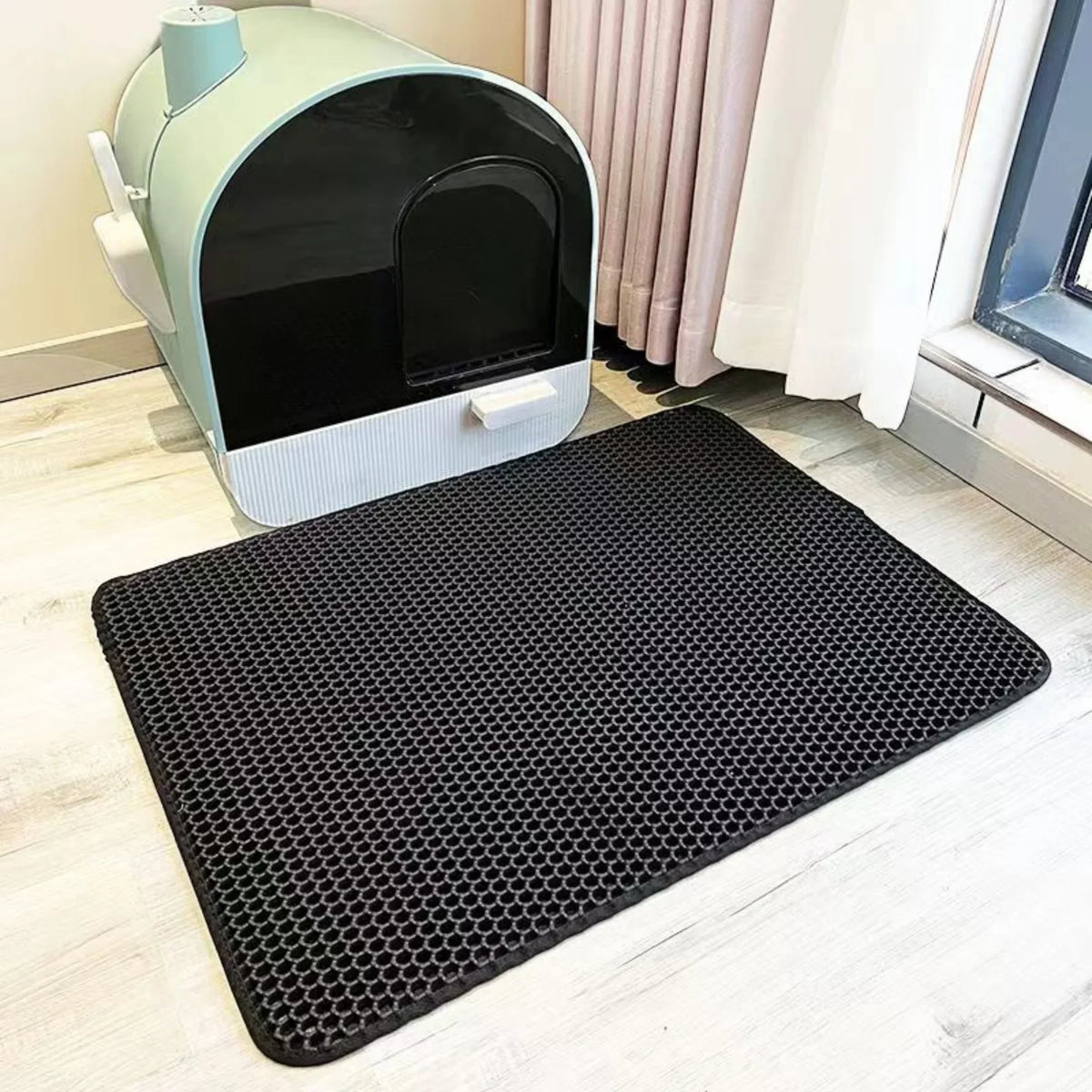 Cat Litter Mat – Washable Waterproof Double Layer EVA Pad