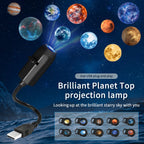 5V USB Direct Insertion Projection Light Planet/Halloween Replacement Light Ceiling Projection Light For indoor decoration gifts