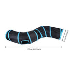 Cat Tunnel Foldable Cloth Interactive Play Toy for Kittens