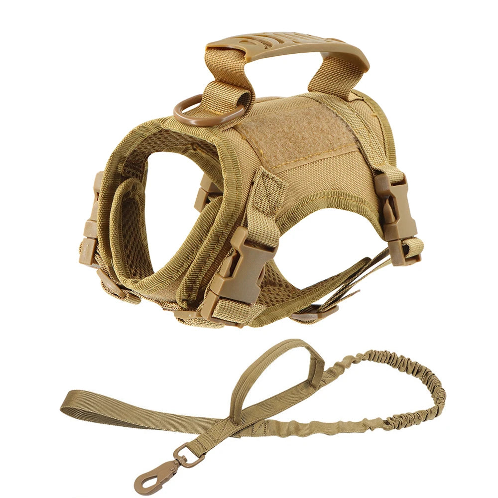 Cat Harness, Adjustable Soft Mesh Vest with Control Handle