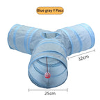 Cat Tunnel Pet Supplies Cat S T Pass Play Tunnel Foldable Cat Tunnel Cat Toy Breathable Drill Barrel for Indoor loud paper
