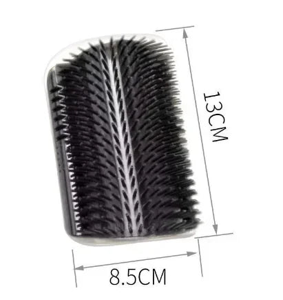 Cat Self Groomer With Catnip Cats Wall Corner Massage Comb Brush Rubs The Face With A Tickling Soft Comb Pet Grooming Supply