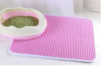 Cat Litter Mat – Double Layer Waterproof Litter Box Mat