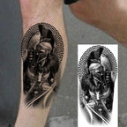1 Sheet Evil Grim Reaper Skull Temporary Tattoos For Men Women Waterproof Fake Tattoos 3D Dragon Scorpion Warrior Tatoo Stickers